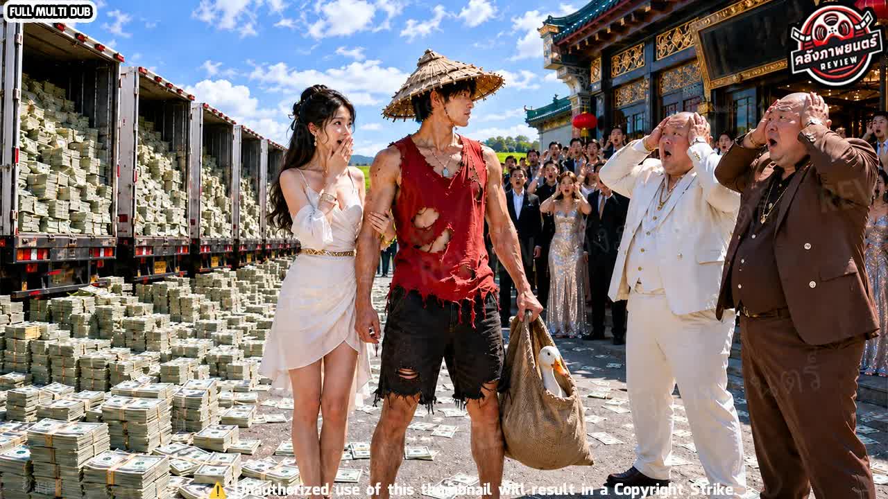ขอทานพาเมียไปงานเลี้ยงรุ่นโดนพวกคุณชายดูถูก ความจริงโทรเรียก รถบรรทุกเงินสดมาซื้อบริษัทพวกมัน poster