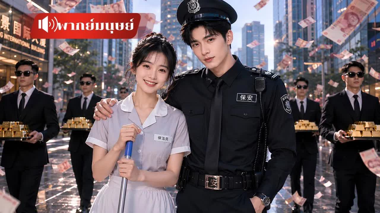 สาวแต่งฟ้าแลบกับยามหนุ่มหล่อ รู้ความจริงถึงกับช็อก เขากลายเป็น CEO เจ้าของบริษัท! backdrop