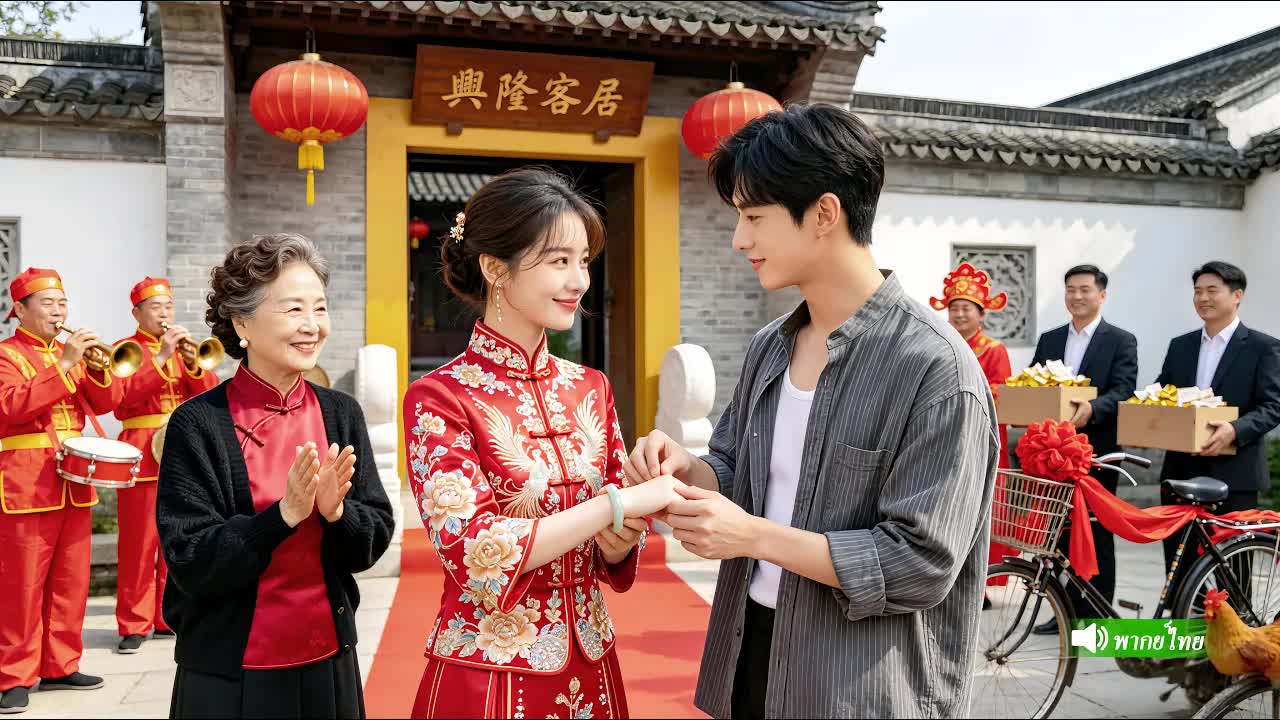 สองพี่น้องแต่งงานวันเดียวกัน พี่สาวถูกล้อว่าแต่งกับคนขายหมู แต่เขาคือซีอีโอพันล้านที่ปิดบังตัวตน! poster
