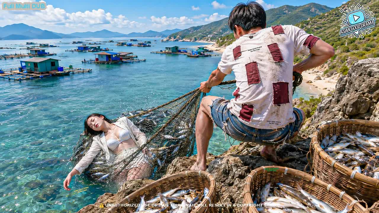 Poor Man Fishing Accidentally Saves Female CEO Adrift 7 Days; She Proposes With All Assets backdrop